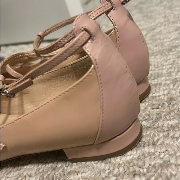 J crew flats 7 two tone nude pointed toe - Picture 4 of 6